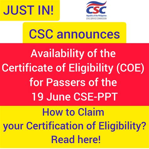 cse ppt passers